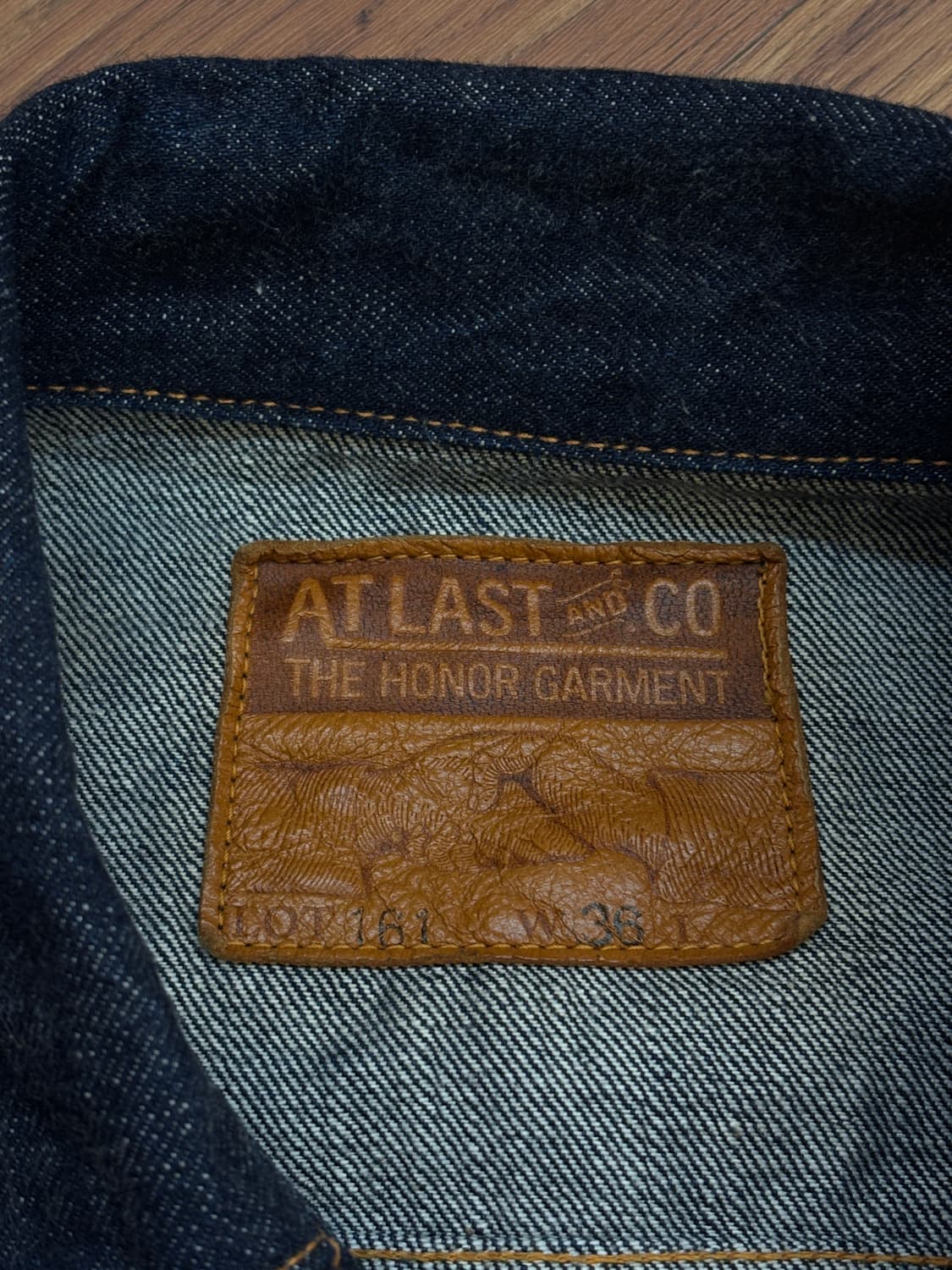 at Last&co 161 데님자켓 상품이미지2