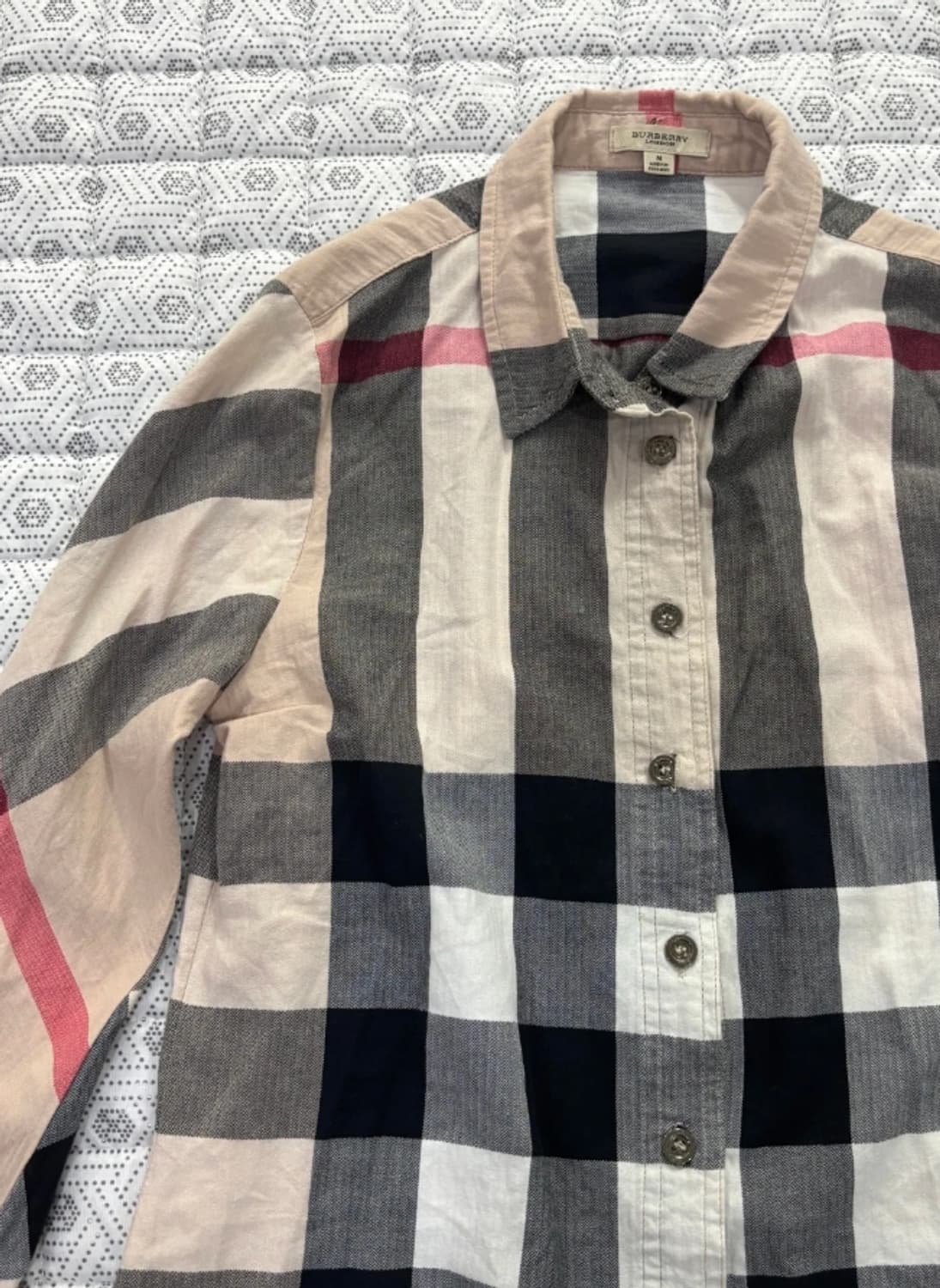 버버리 여성 체크 셔츠~55반 상품이미지6