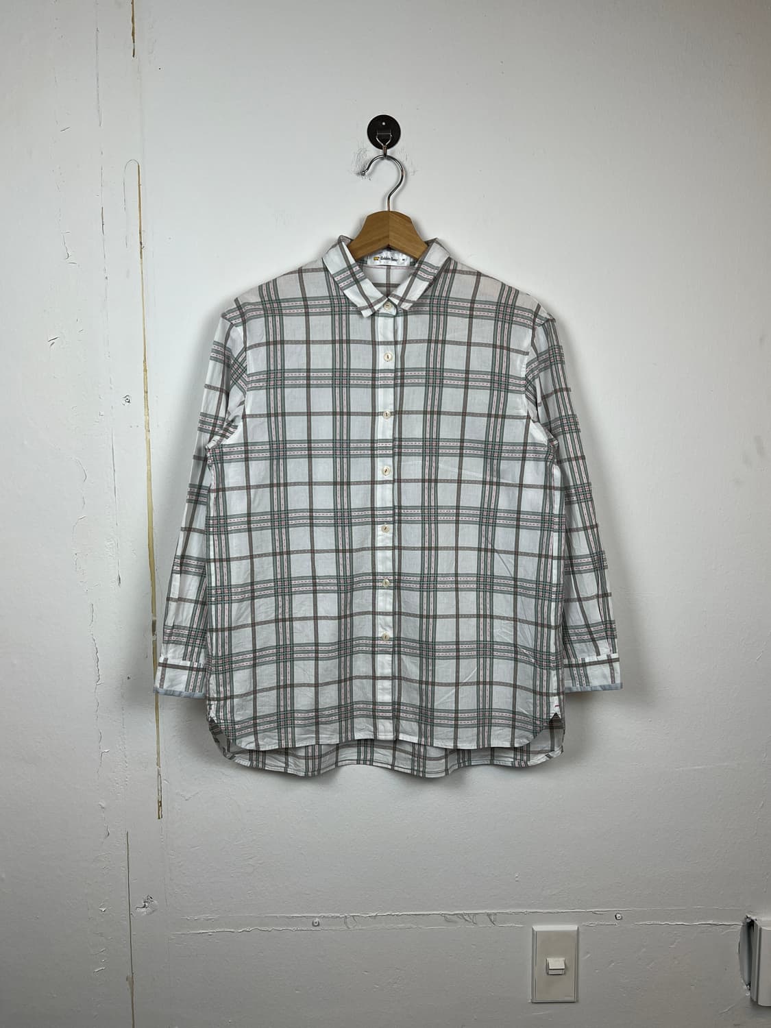 골든베어 체크 셔츠 M 상품이미지1