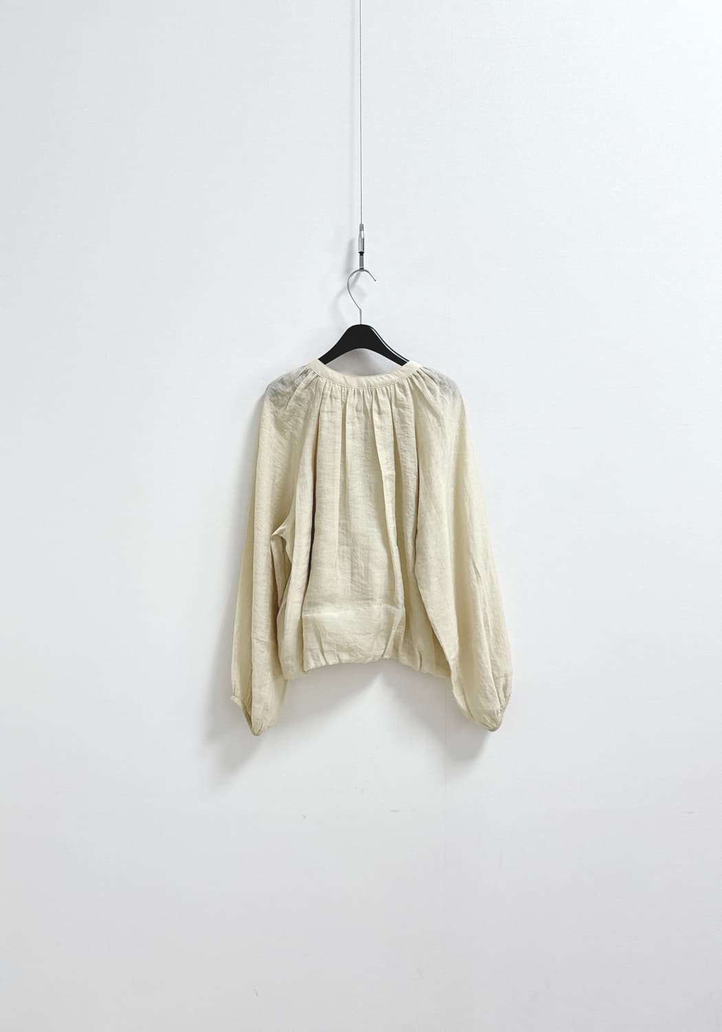 자라 zw컬렉션 리오셀 셔링 블라우스 상품이미지6