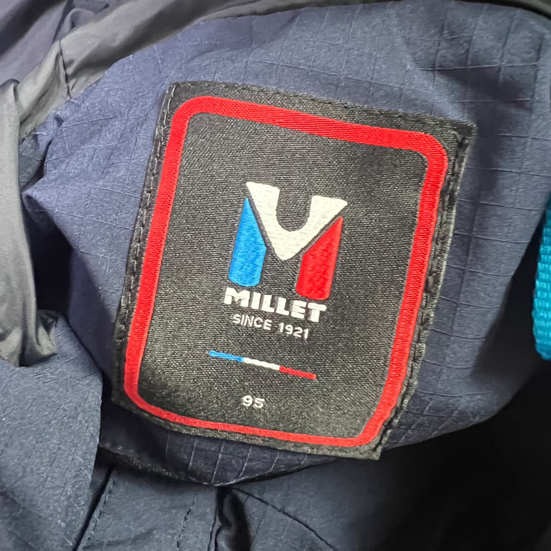 밀레 고어텍스 네이비 바람막이 자켓 95 상품이미지6