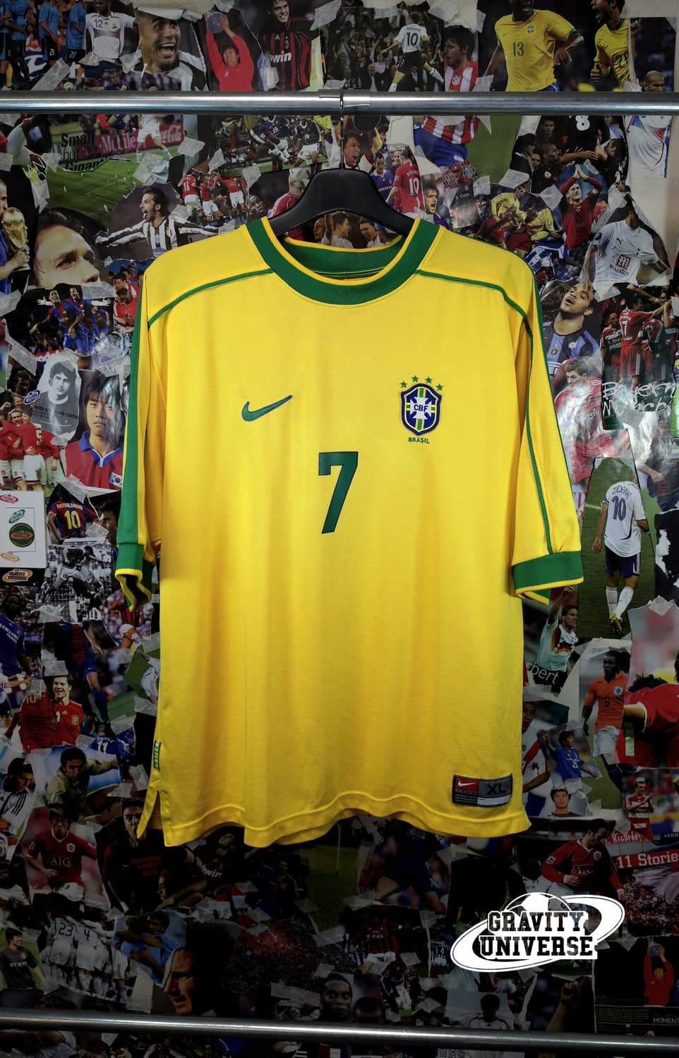 브라질 98-99 호나우지뉴 유니폼 (오리지널) 상품이미지7