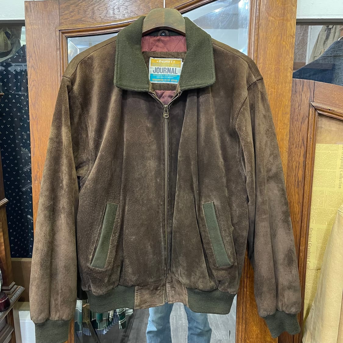 90's vintage leather jacket 상품이미지2