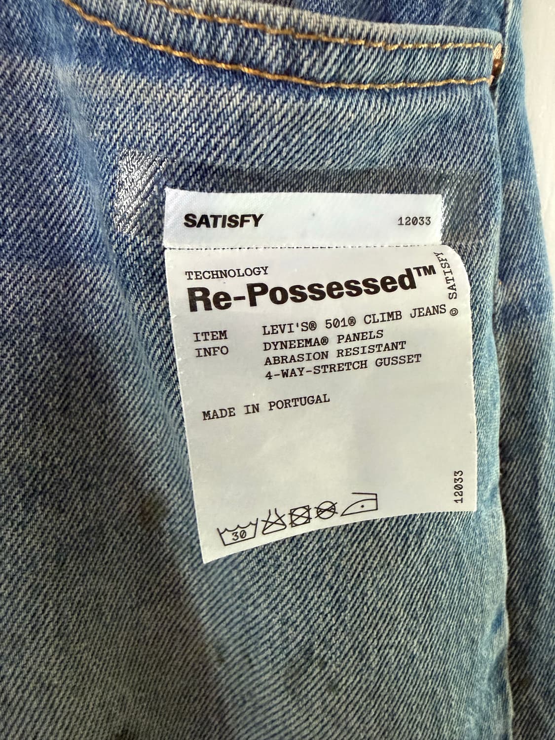 Levi’s 501 × SATISFY 한정 콜라보 데님  상품이미지4