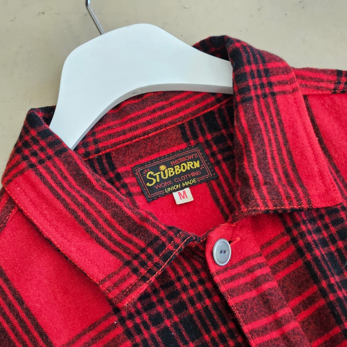 STUBBORN PHERROW'S 페로우즈 울 풀오버 셔츠 유니온메이드 상품이미지3