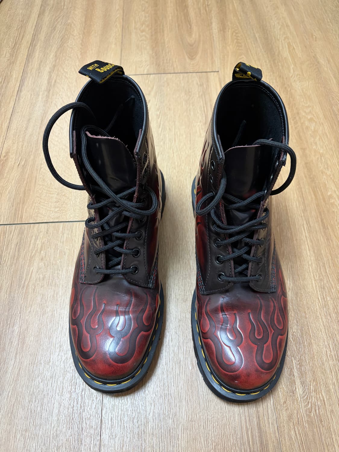 280) 닥터마틴 1460 인페르노 8홀 체리레드 상품이미지1