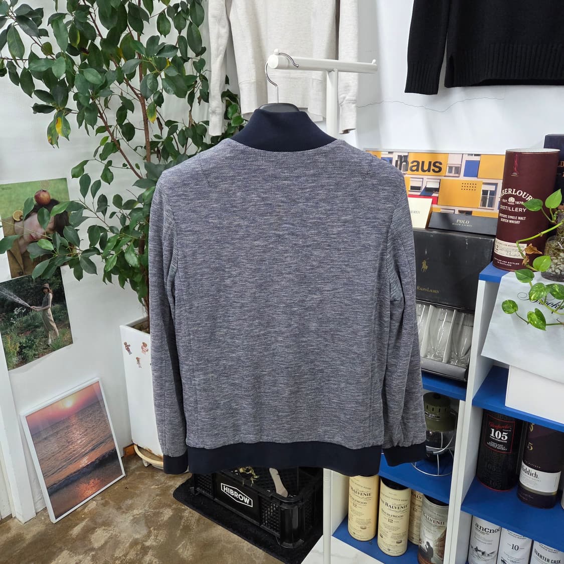 세븐티 리버시블 해링턴 자켓 L 상품이미지2