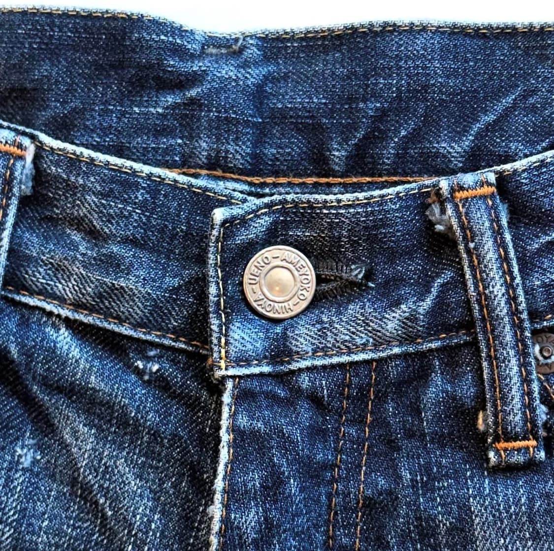 버거스플러스 셀비지 데님 팬츠 상품이미지8