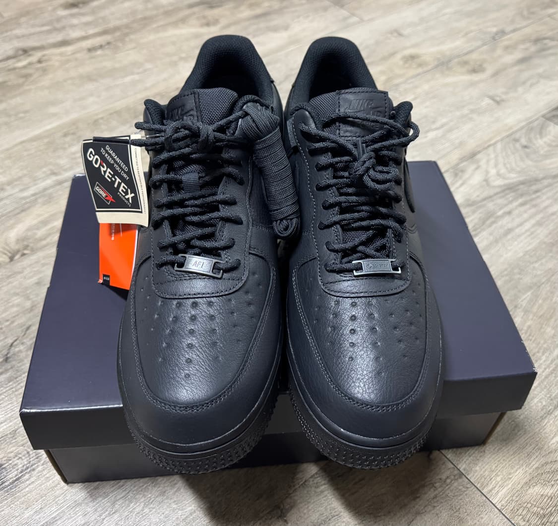 새상품) 나이키 에어포스1 GTX 블랙 비브람 상품이미지4