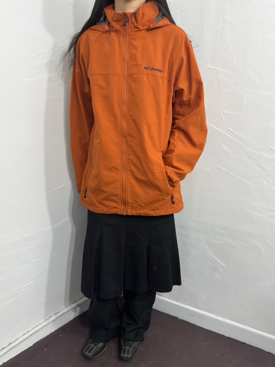 columbia orange hood jacket 상품이미지4
