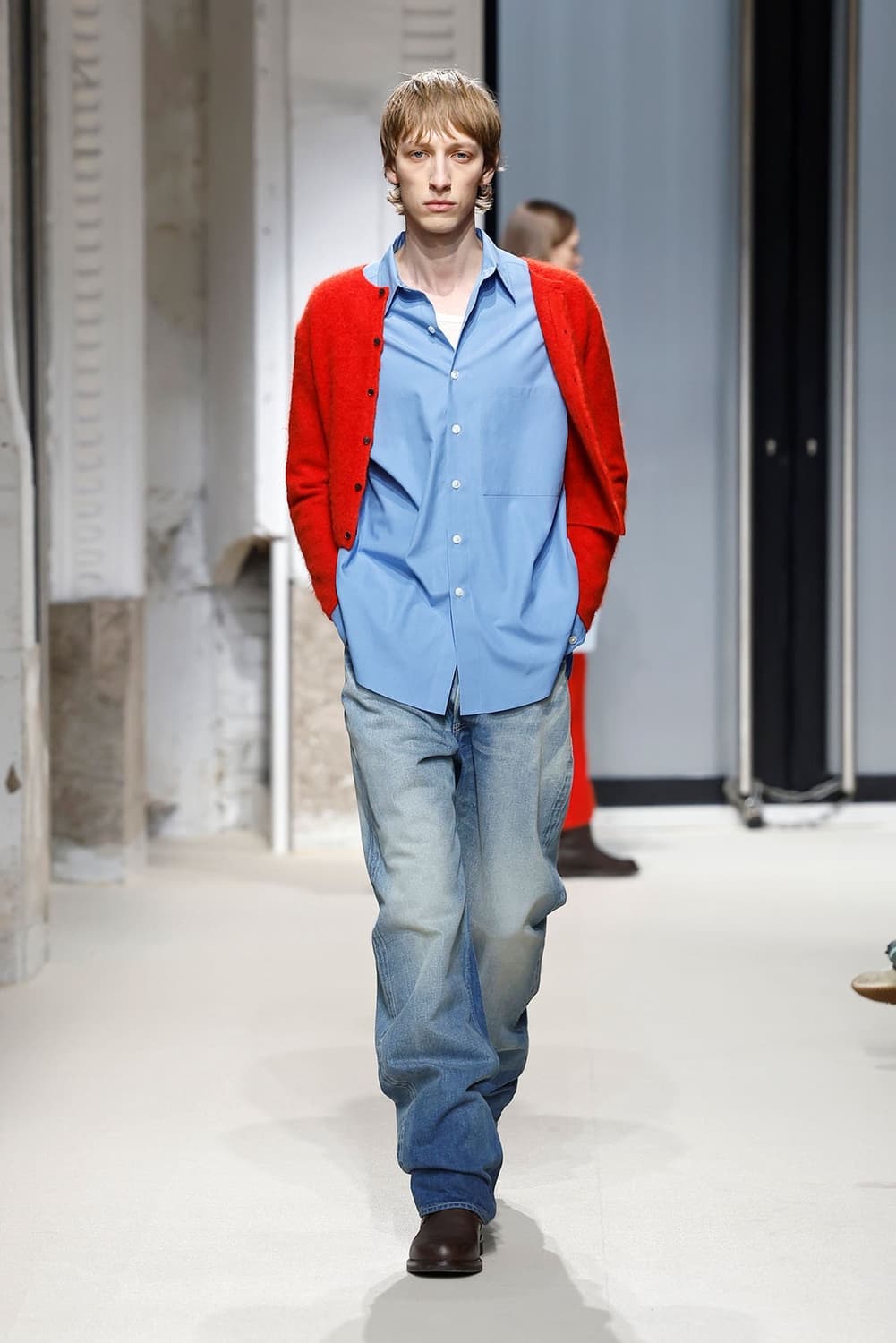 오라리 25aw 셀비지 헤비 데님 상품이미지2