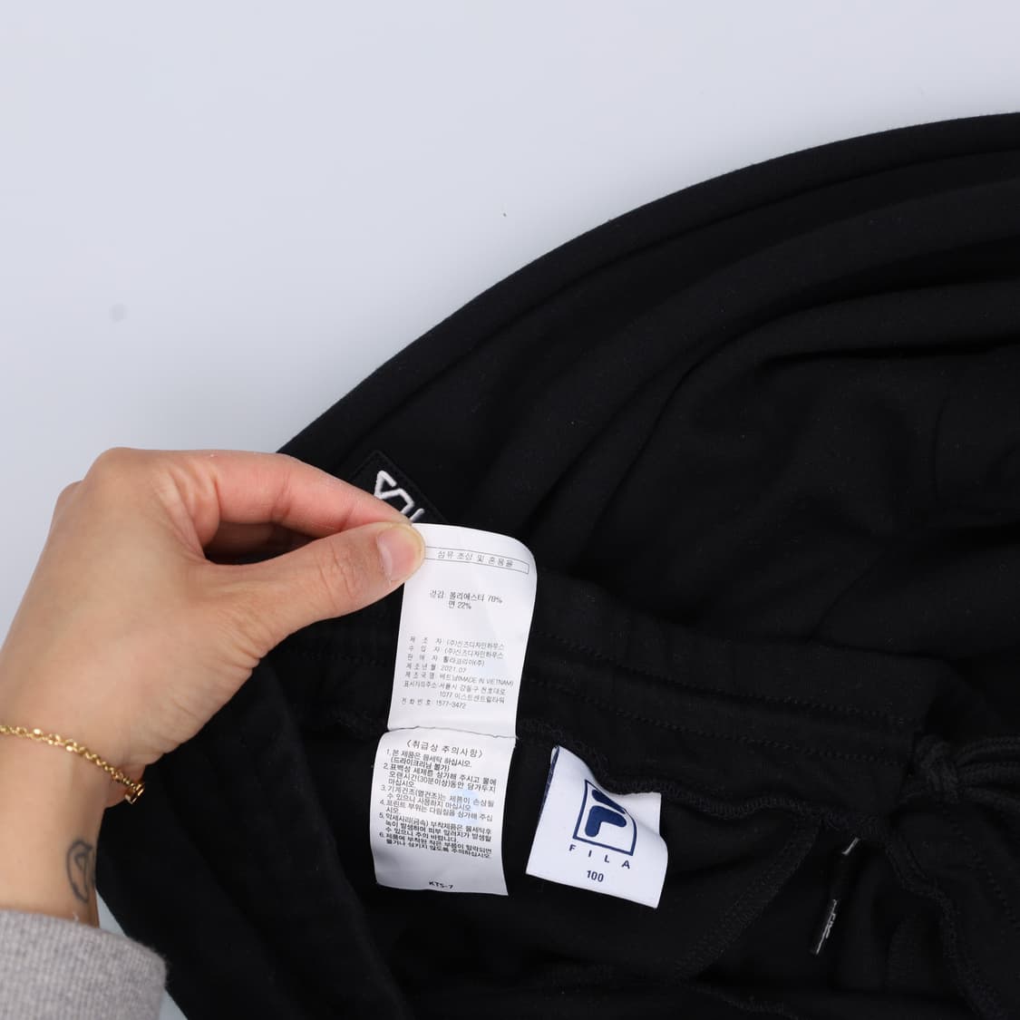 100 휠라 트레이닝 조거팬츠 0408H1 상품이미지4