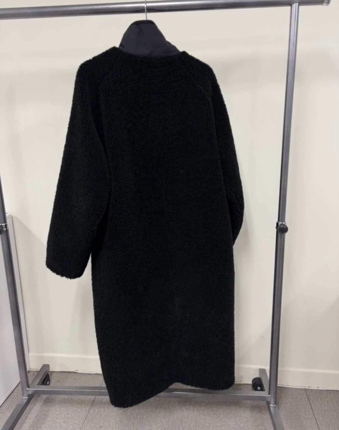 하이드아웃 플리스 롱 점퍼 사이즈 3 블랙 상품이미지4