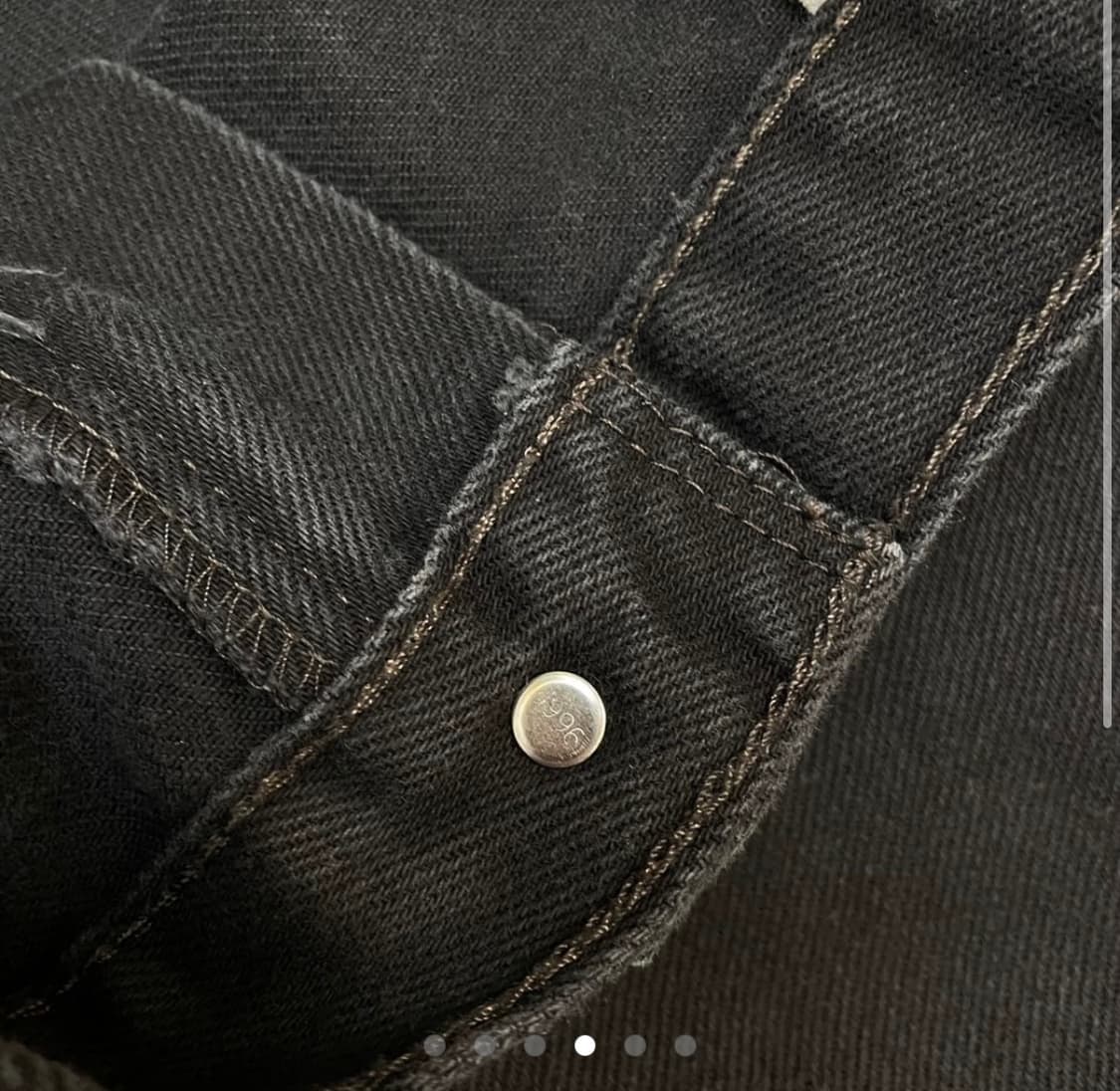 [40x30] 10s 리바이스 550 베이지탭 블랙 상품이미지4