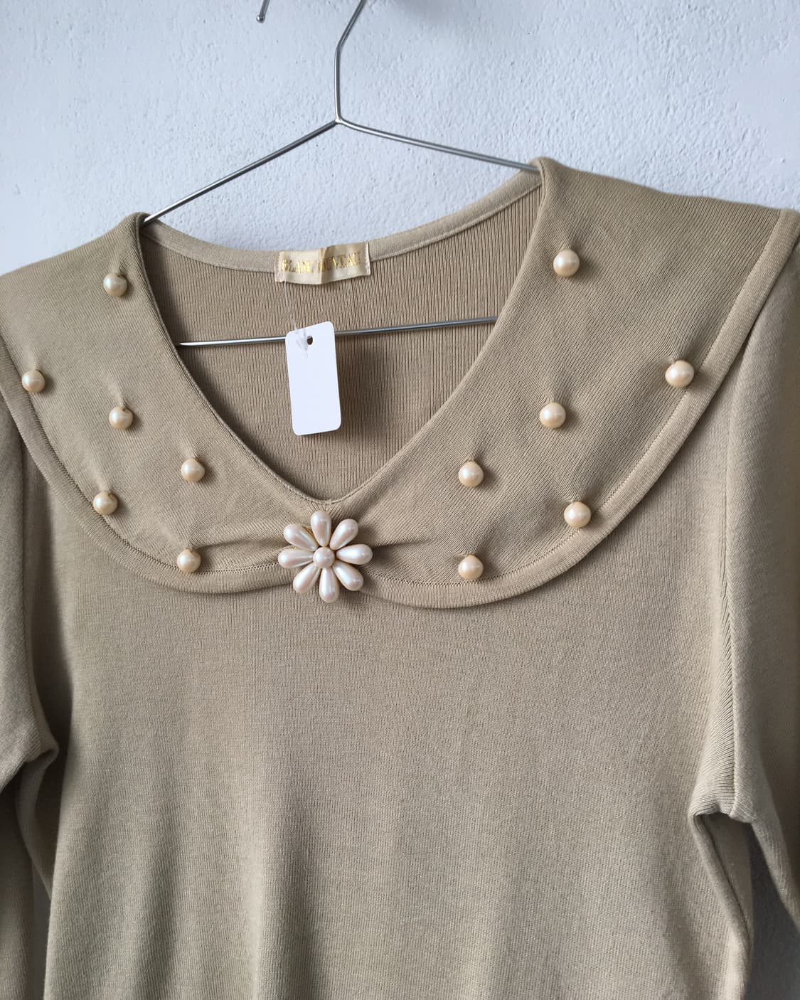 Beads collar point sleeve 상품이미지4