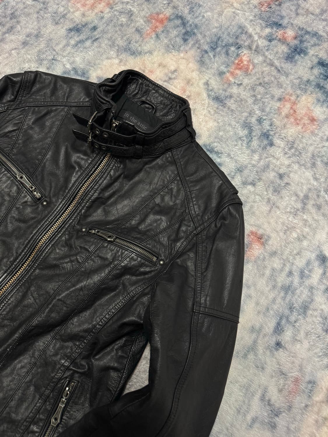 In the attic 00s archive lamb skin jacke 상품이미지4
