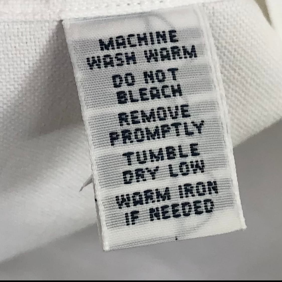 XL 폴로 옥스포드 화이트 셔츠 상품이미지4