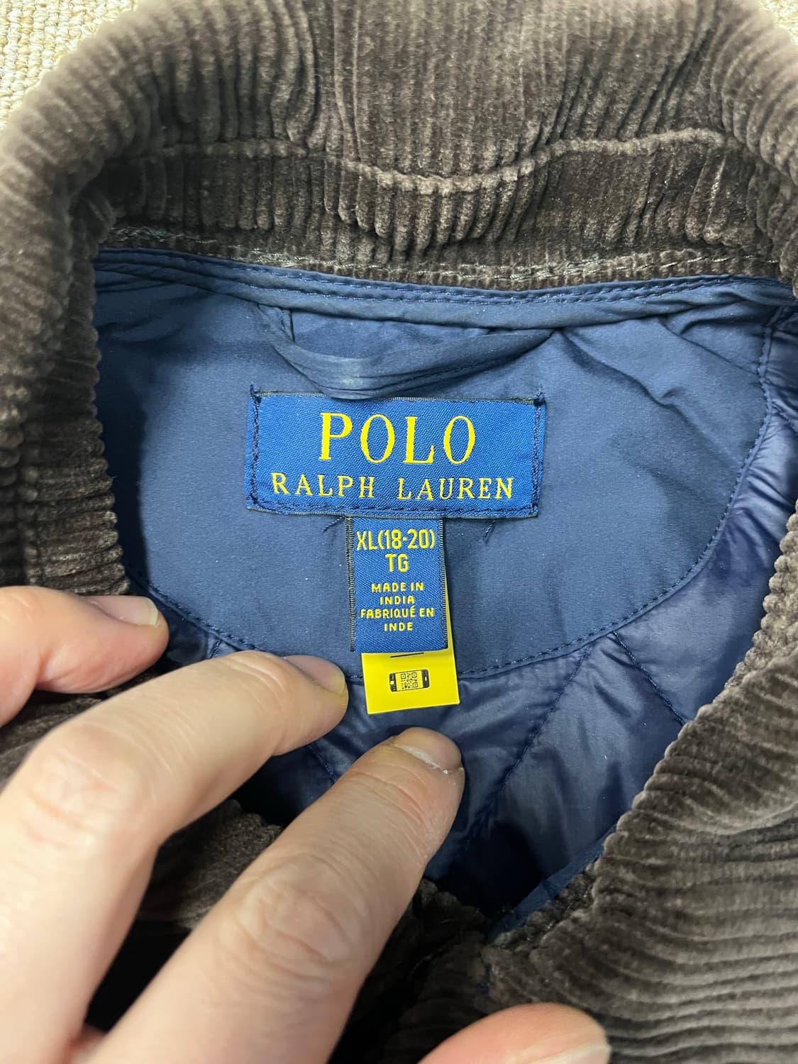 신형 폴로 랄프로렌 퀼팅자켓 상품이미지4