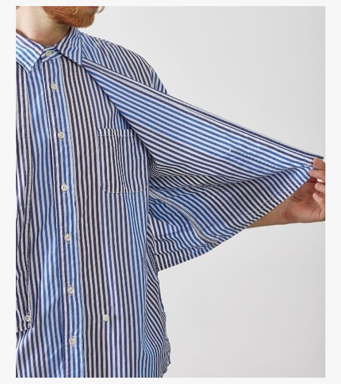 CAL O LINE - STRIPE PAINTER SHIRT 상품이미지3