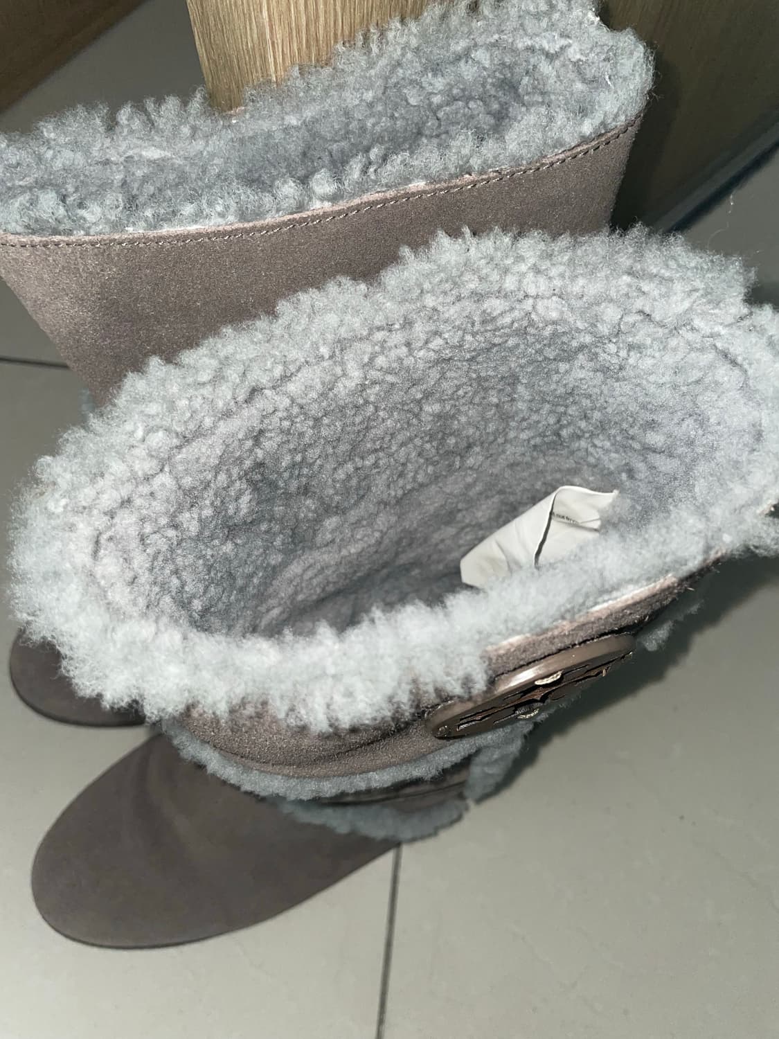 토리버치 한정판 시어링 부츠 상품이미지4