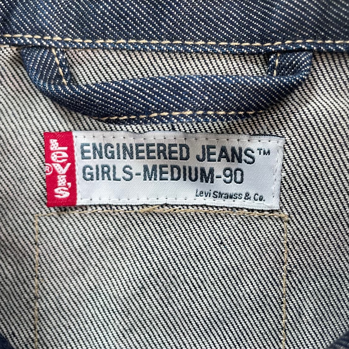 Levis  리바이스 엔지니어드 데님 스티치 자켓 상품이미지6
