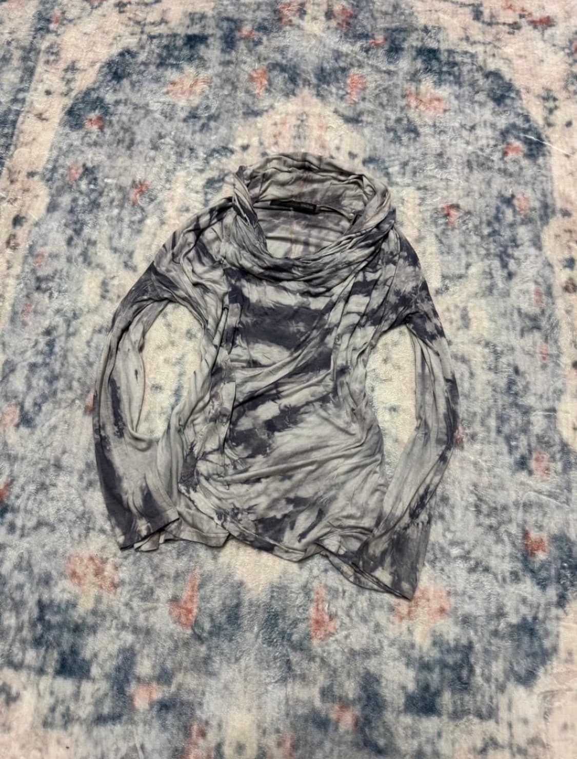 Schlussel 00s archive draped top 상품이미지1