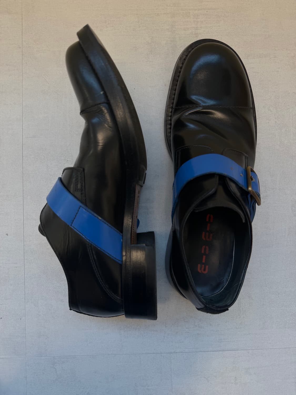 2000s 미우미우 벨크로 더비슈즈 상품이미지4