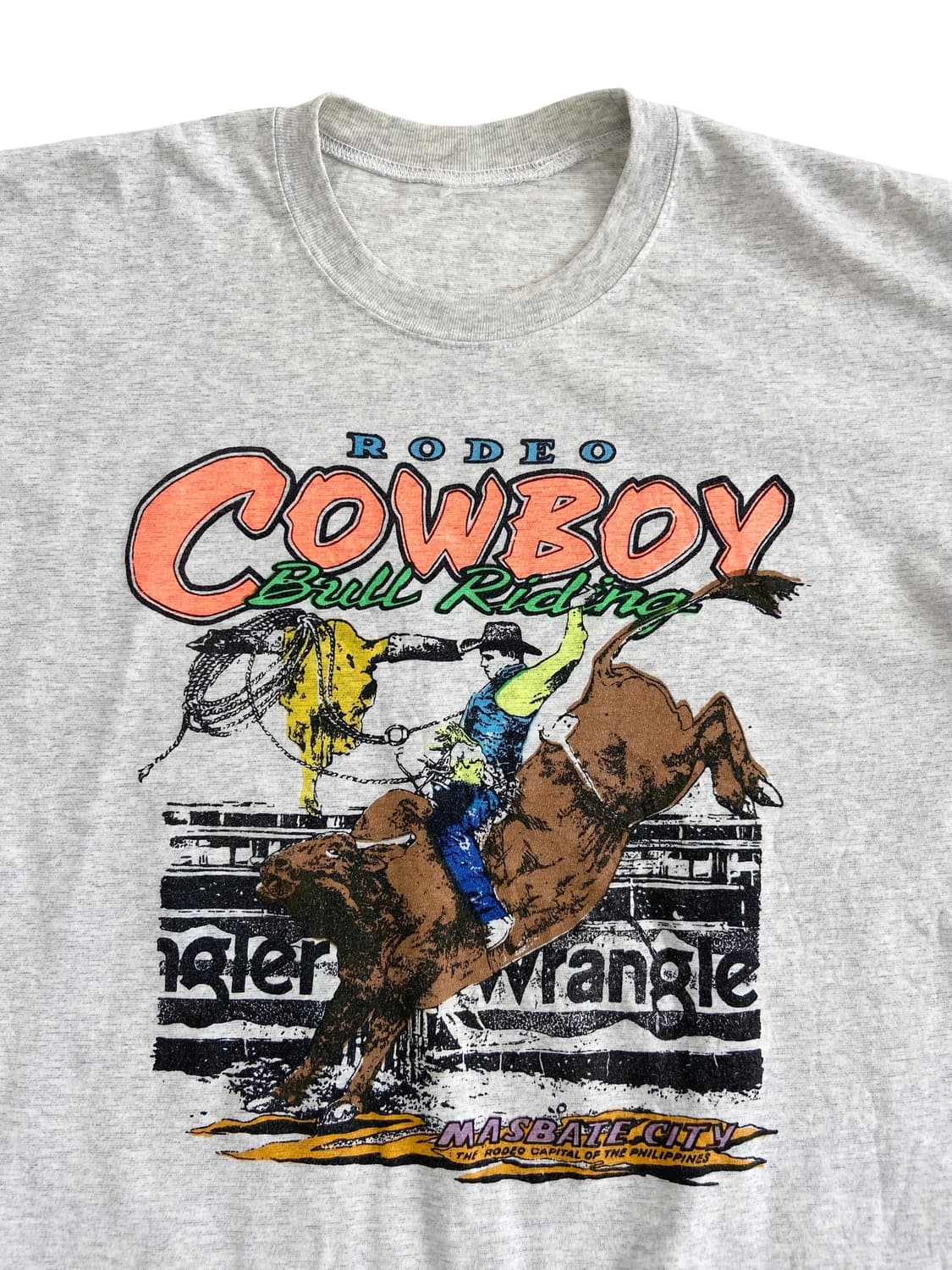 로데오 카우보이 불 라이딩 반팔티셔츠 상품이미지3