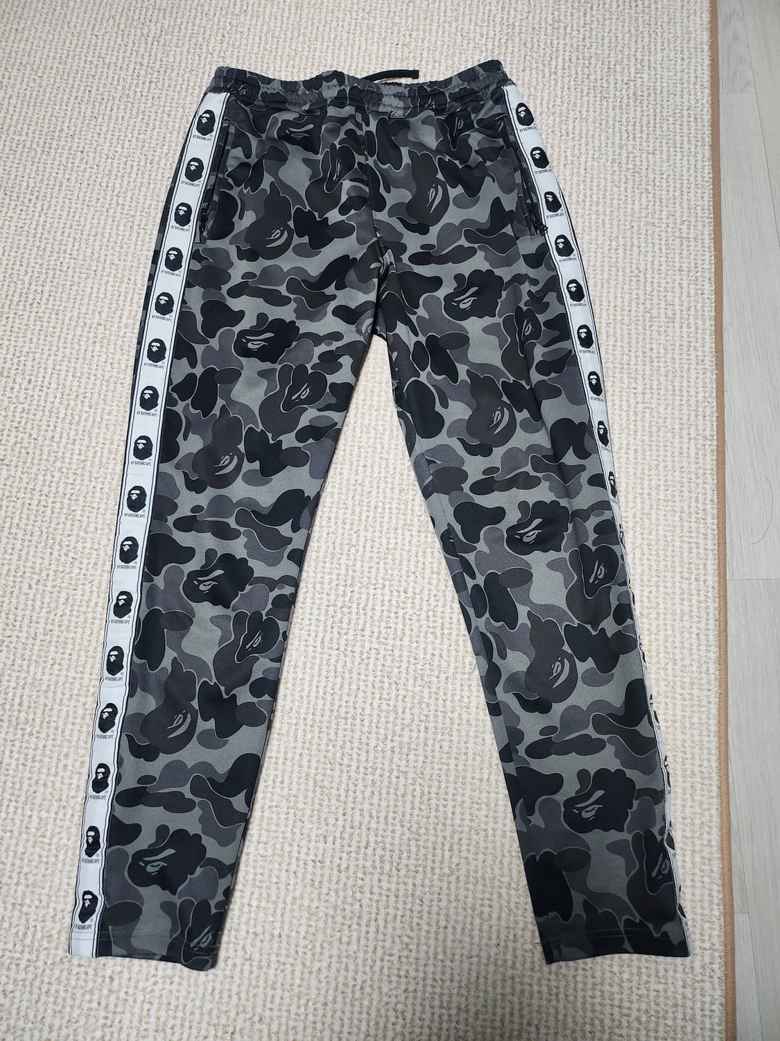 베이프 ABC 카모 블랙 팬츠 상품이미지1