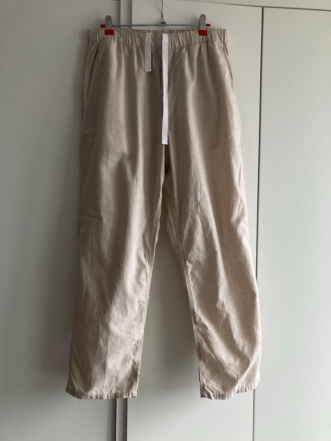 단톤 x 빔즈 린넨 팬츠 상품이미지1