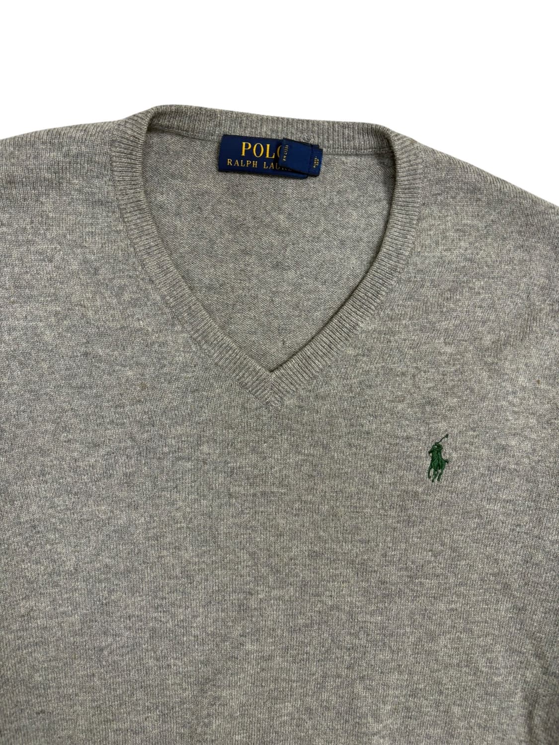 폴로 랄프로렌 브이넥 니트 그레이 상품이미지4