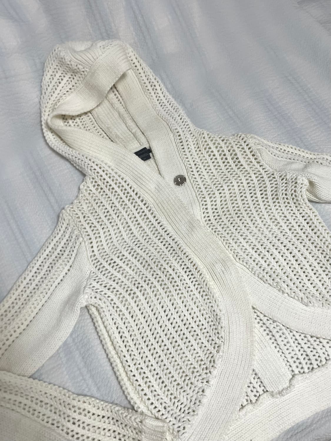 아르마니 익스체인지 니트 후드가디건 상품이미지3