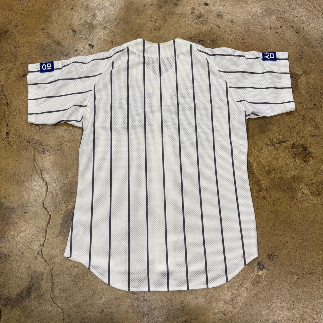 [정품/100] 삼성라이온즈 올드 홈 유니폼 노마킹 b14 상품이미지3