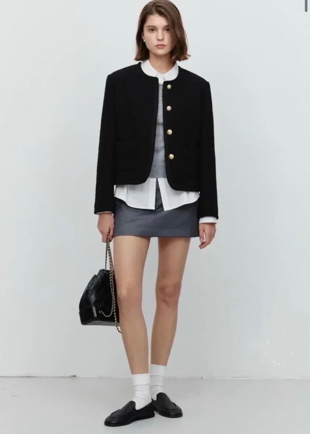 던스트 트위드자켓 M 상품이미지6