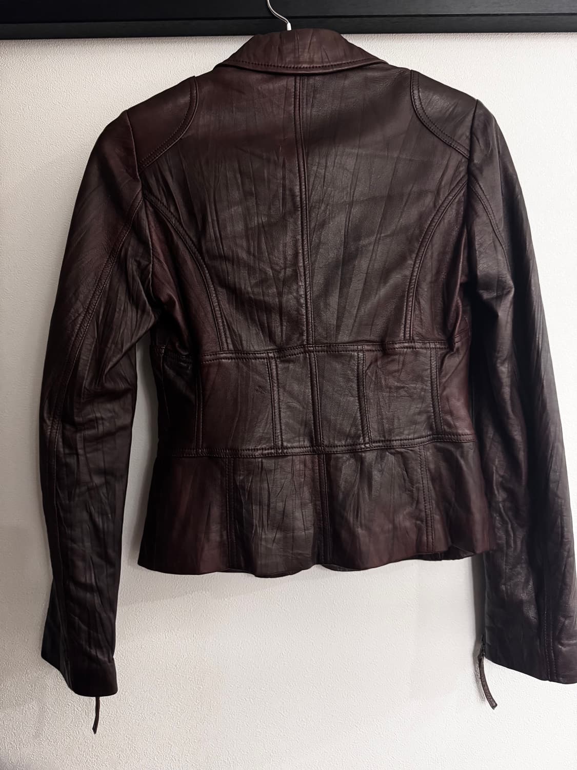 ALYSI 알리시 소가죽100% 자켓 상품이미지2