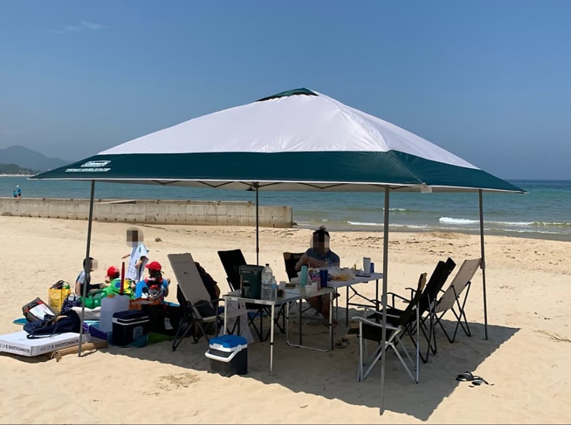 콜맨 Coleman 대형 캠핑 그늘막 캐노피 천막 상품이미지1