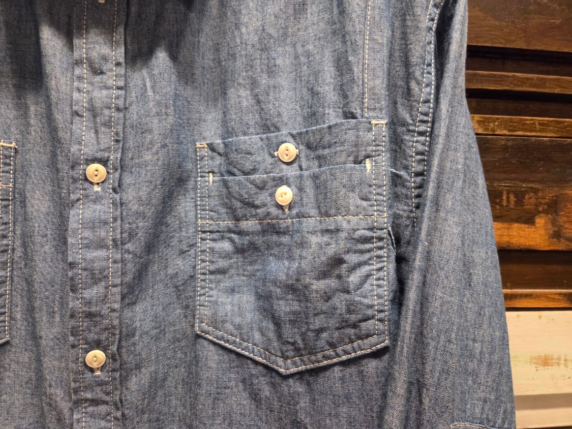 네이머클로딩 샴브레이셔츠 상품이미지5