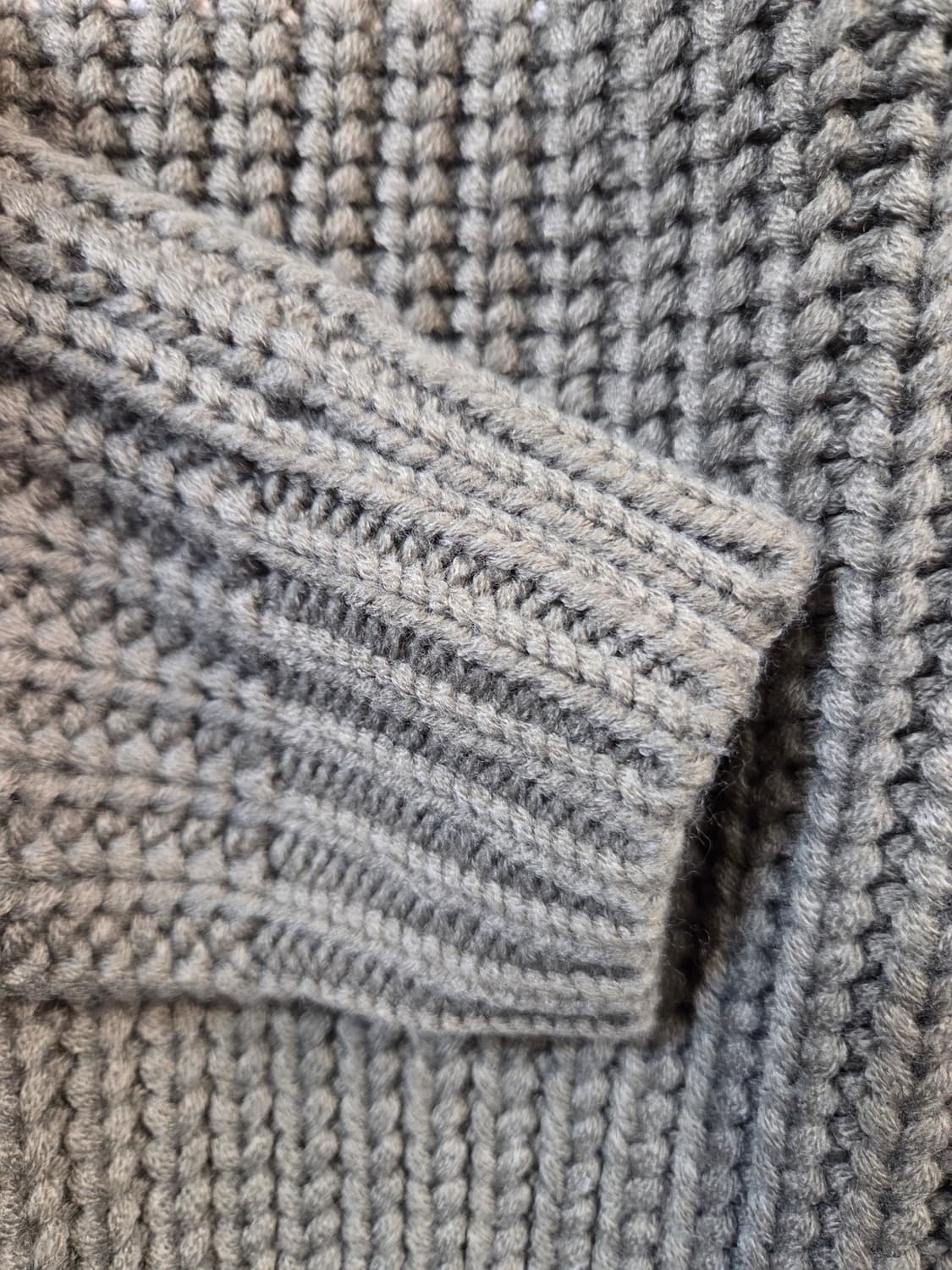 G-STAR그레이/화이트 배색 니트 스웨터(S/M) 상품이미지5