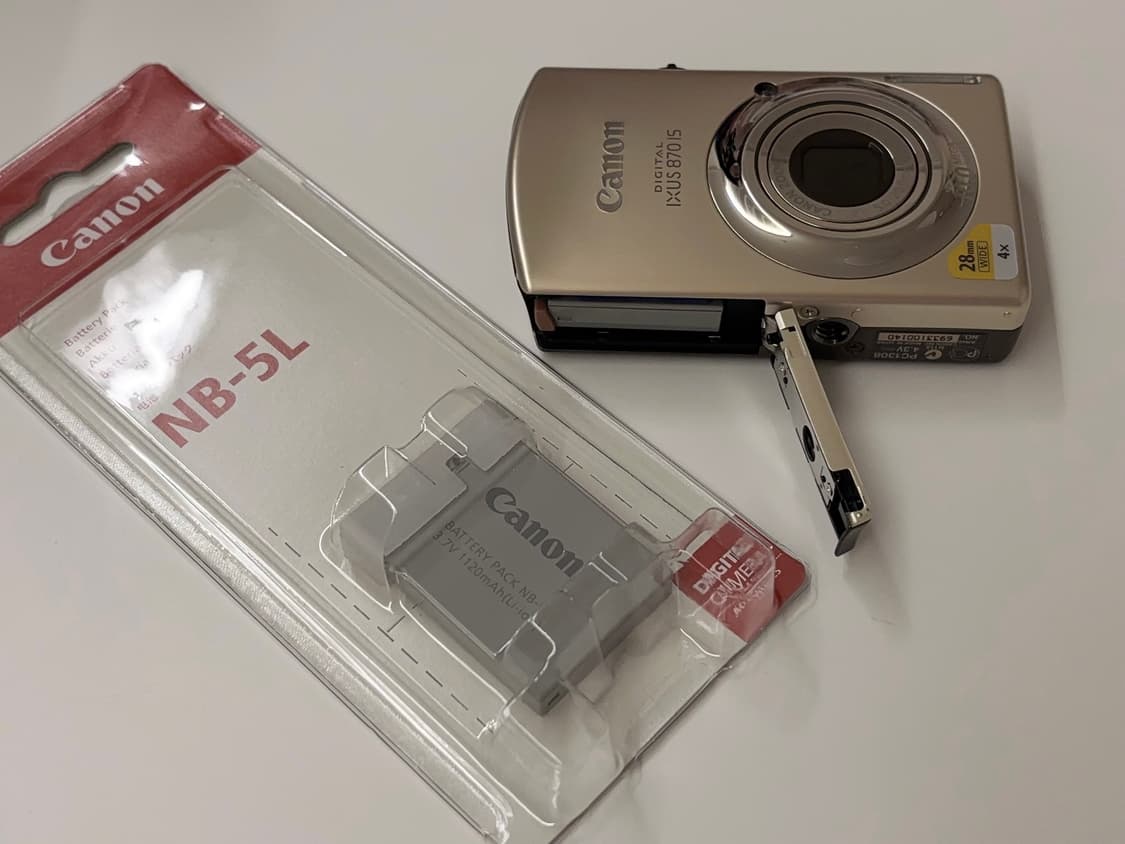 (미사용 풀박) 캐논 익서스 870 IS Canon IXUS 870 IS 상품이미지7