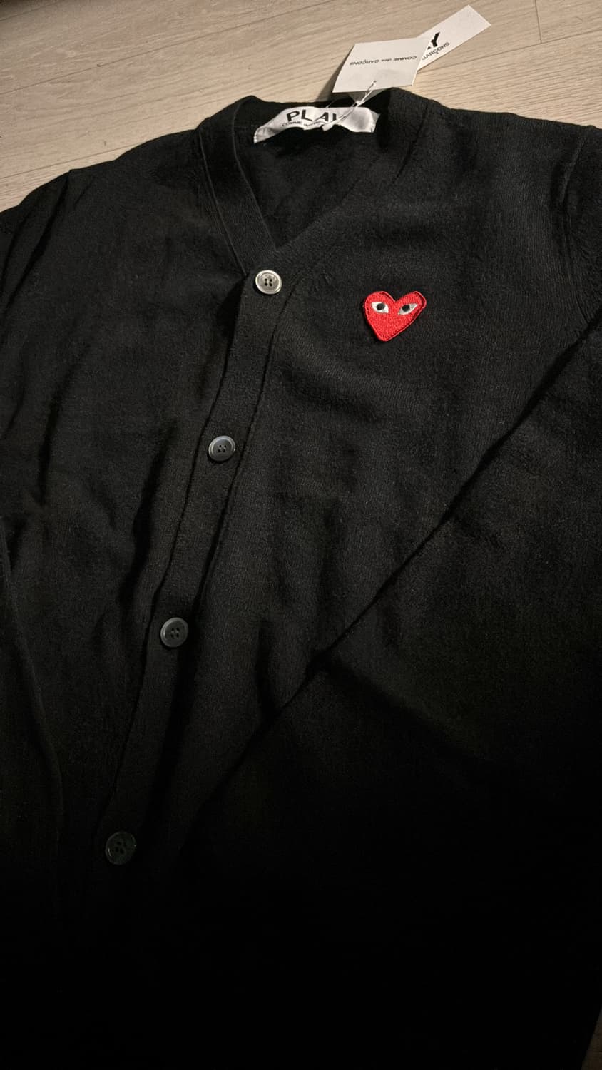 (병행수입 정품) 꼼데가르송 가디건 V넥 상품이미지1