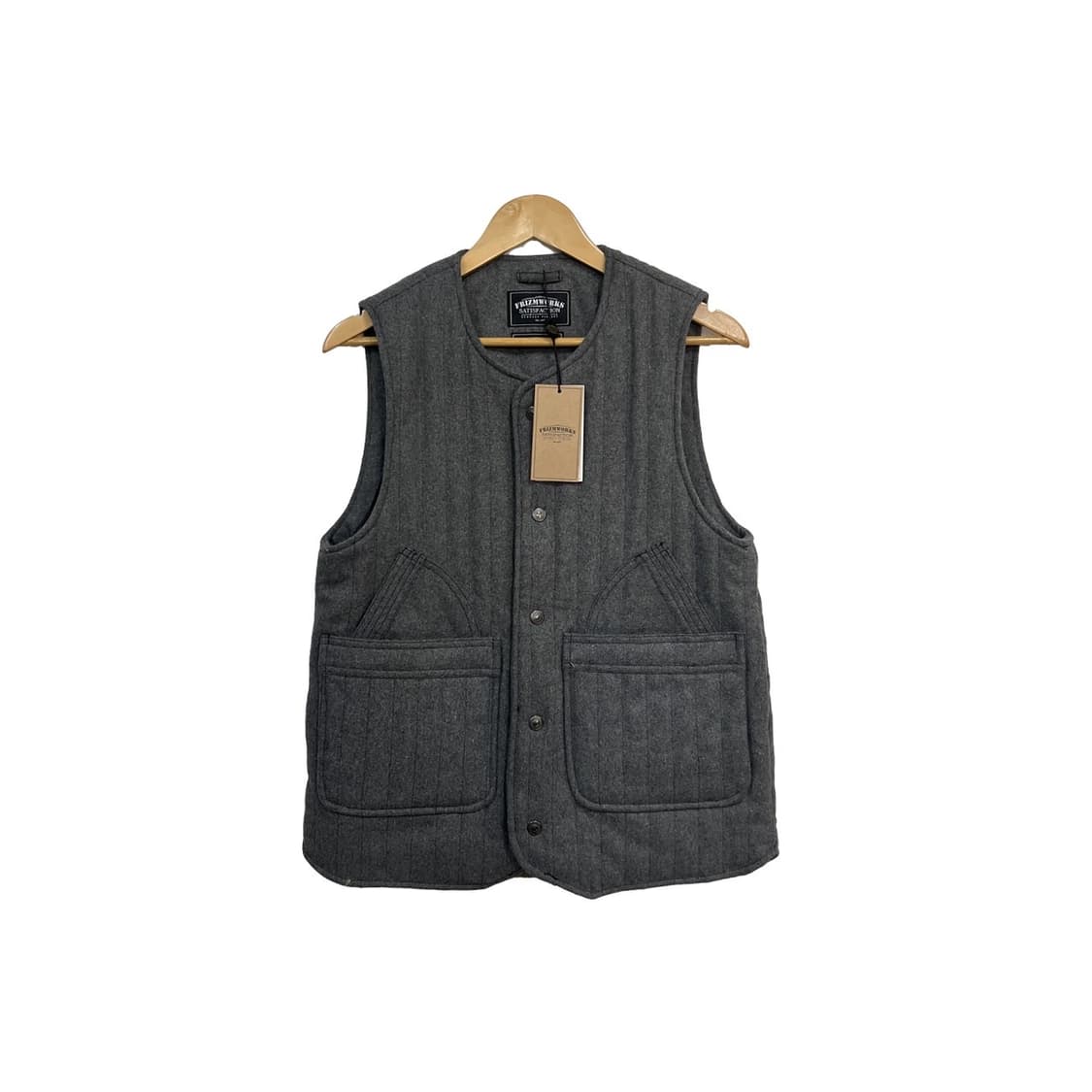 프리즘웍스 글래드 퀼팅 울 베스트 조끼 상품이미지1