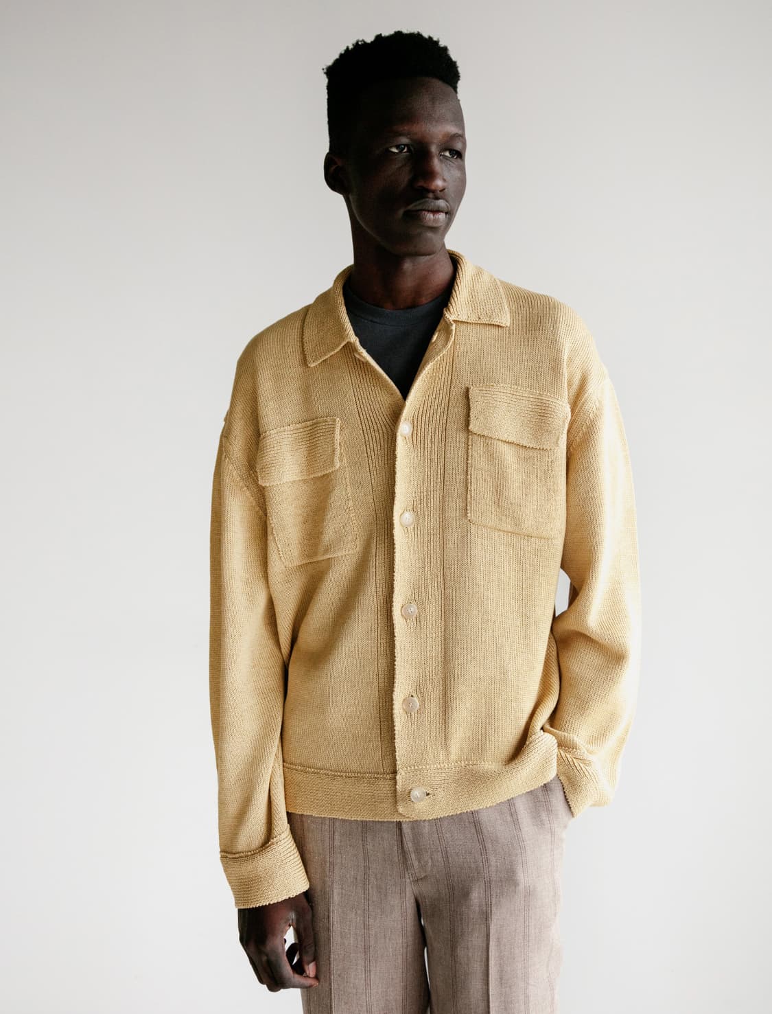 오라리 니트 블루종 1 상품이미지1