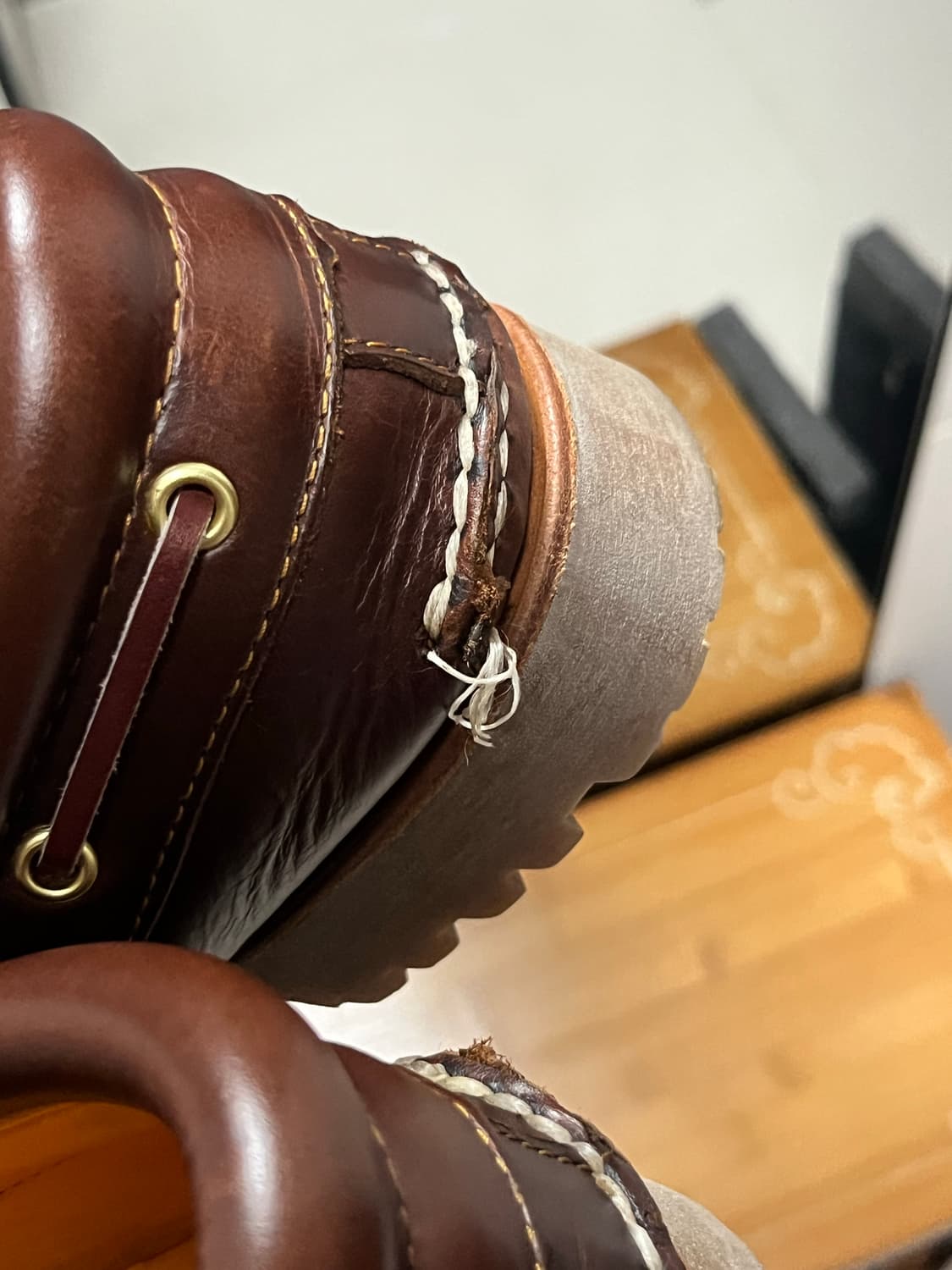 팀버랜드 클래식 3아이 보트슈즈 브라운 275 상품이미지5