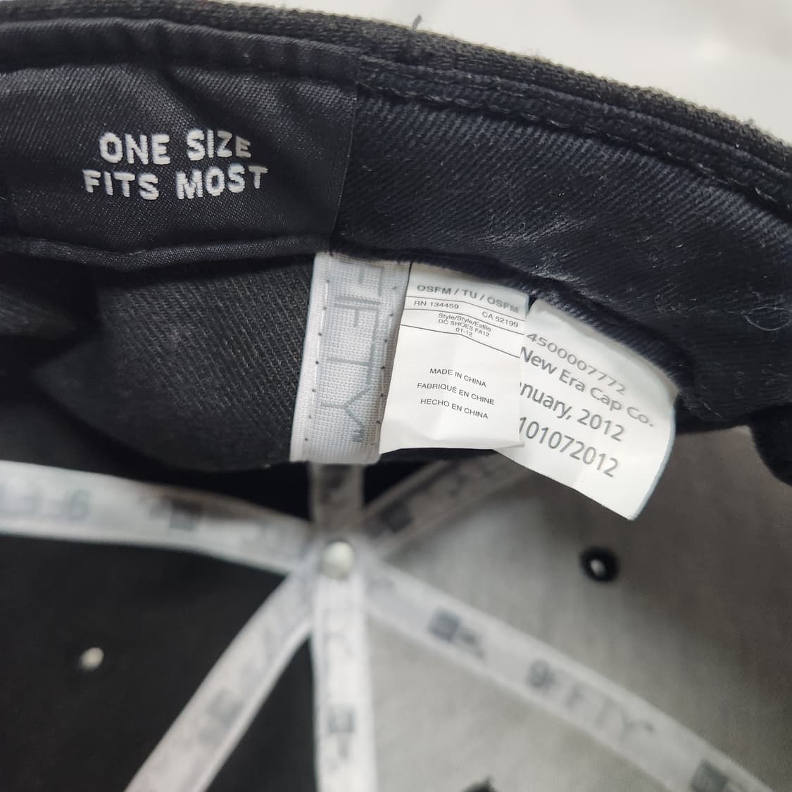 H513 뉴에라 X DC 스냅백 모자 상품이미지7