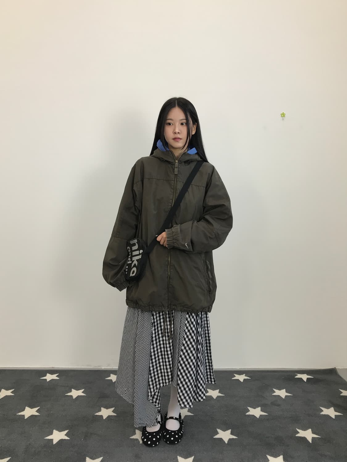 00's Nike Hooded Windbreaker Jacket 상품이미지1