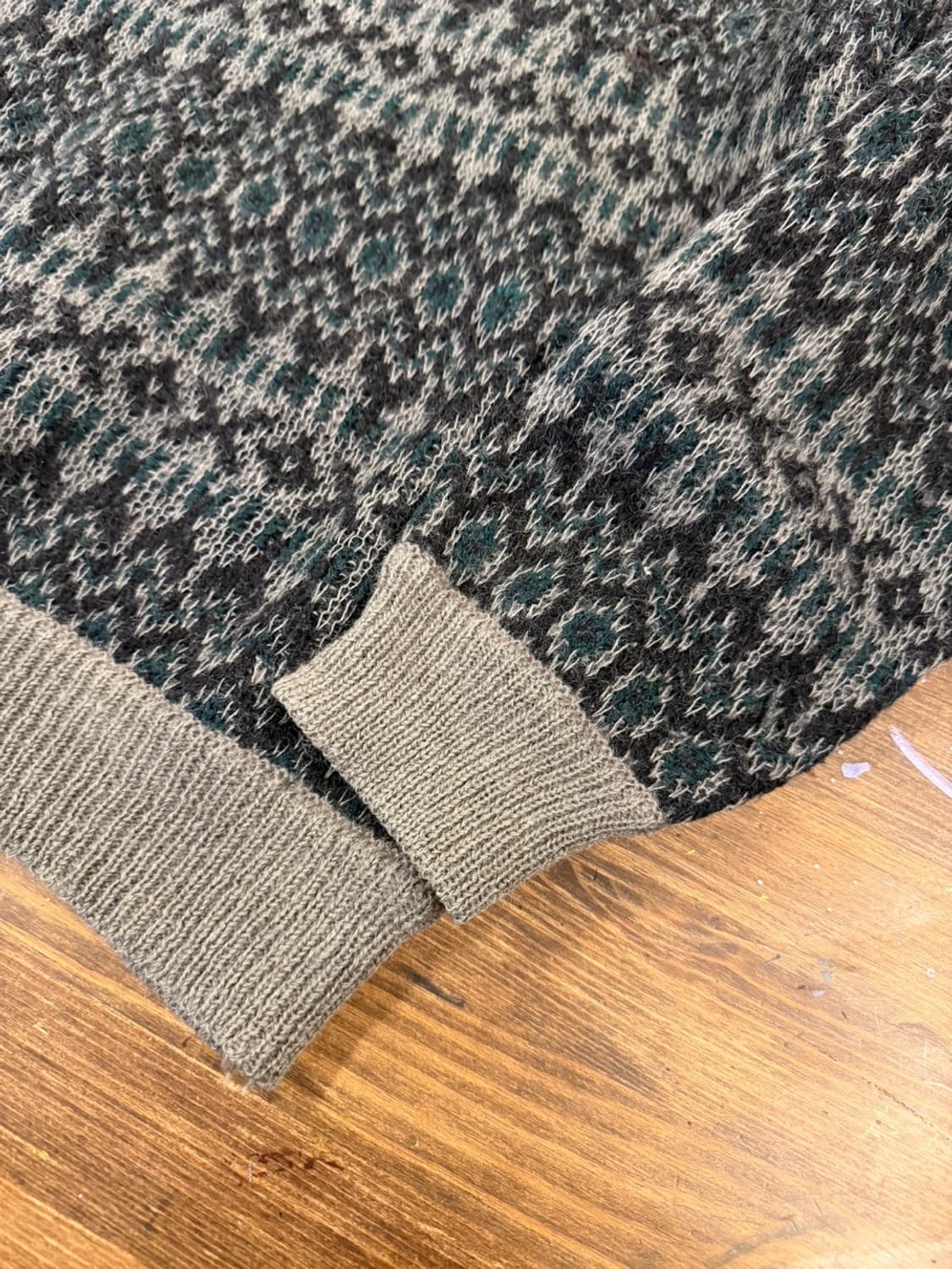 GIM 알파카 페어아일 니트 55 상품이미지8