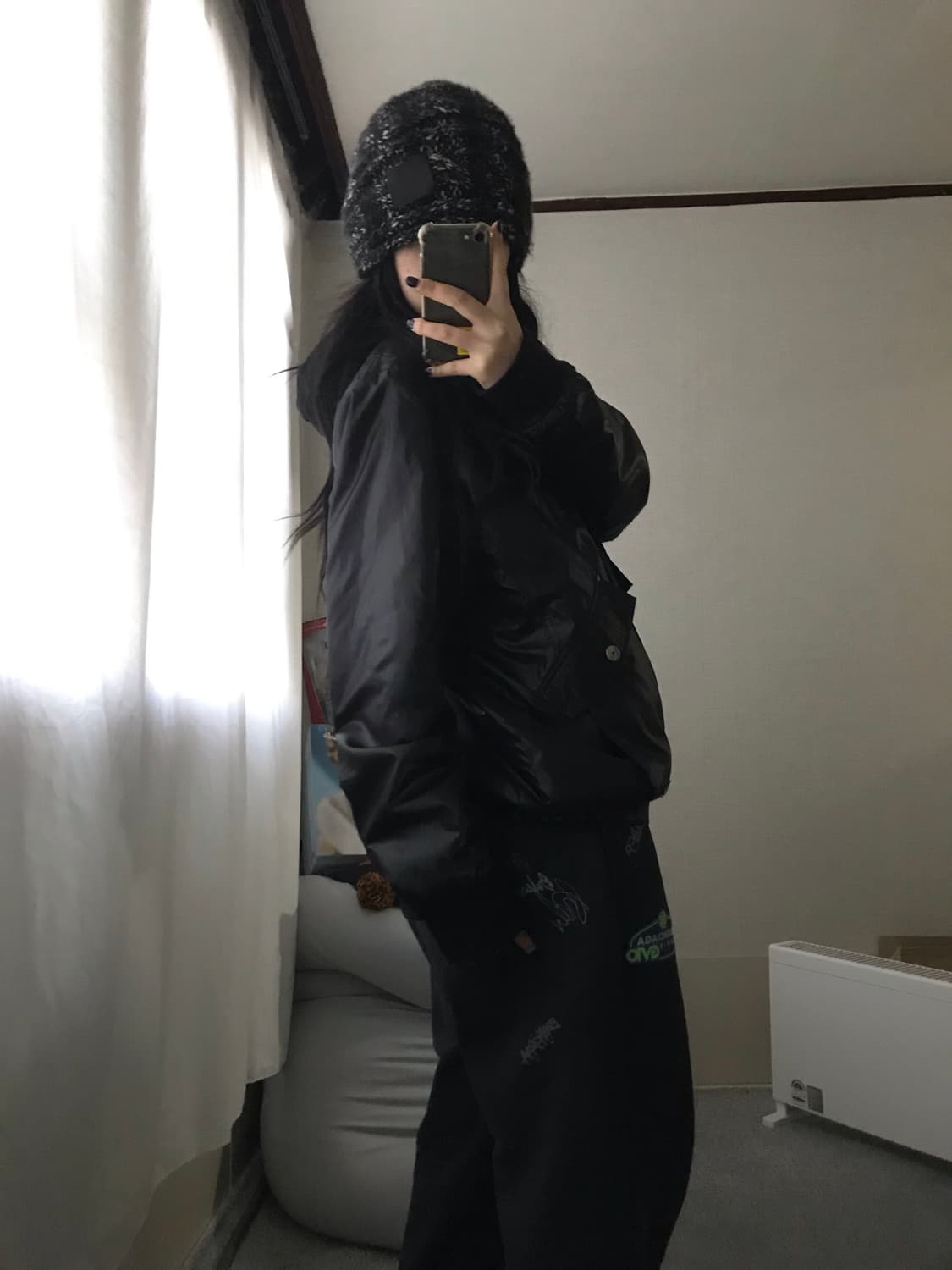 Dohc 블랙 후드 자켓 상품이미지2