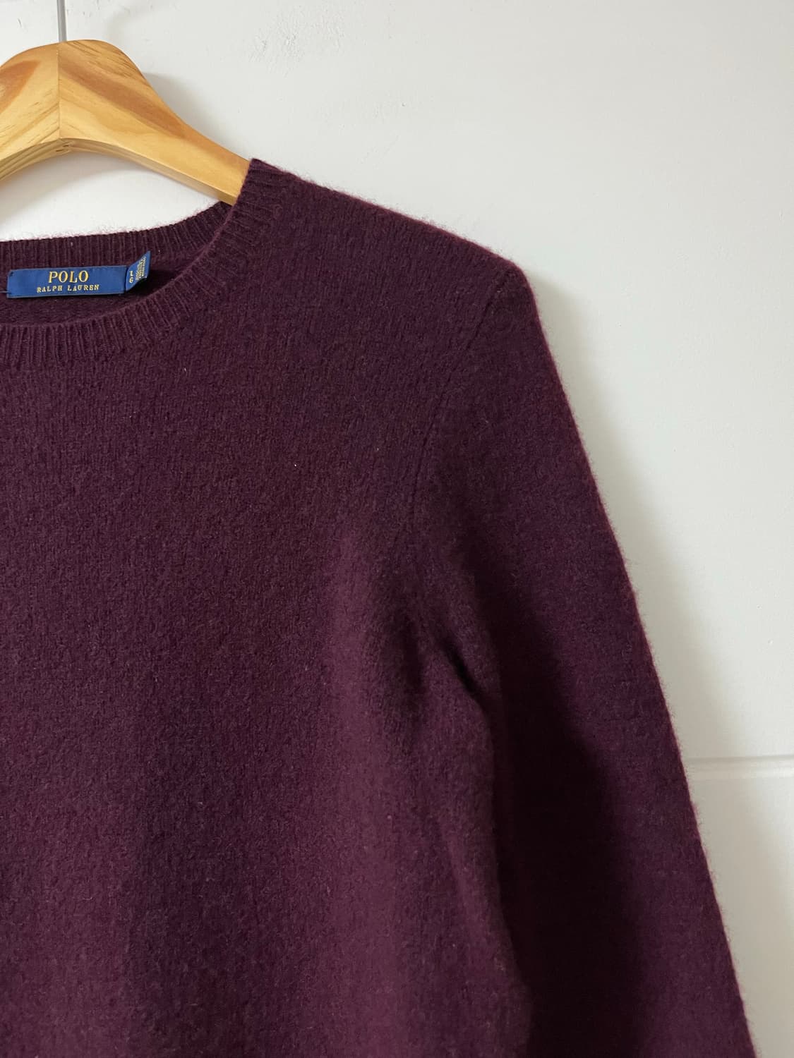 폴로 울 원피스 폴로캐시미어 원피스 상품이미지3