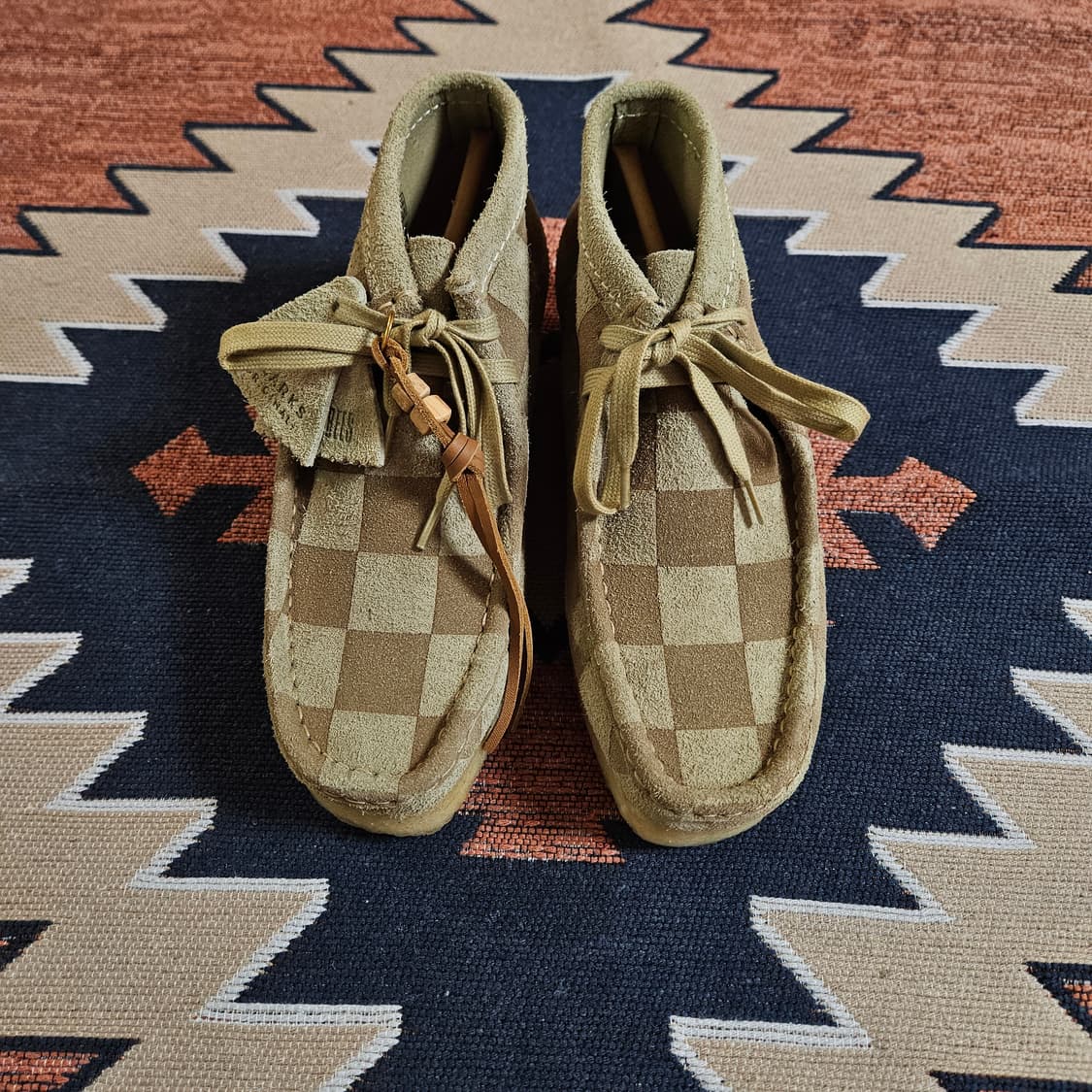 클락스 왈라비 부츠 메이플 체커보드 / 국내 미발매 상품이미지4