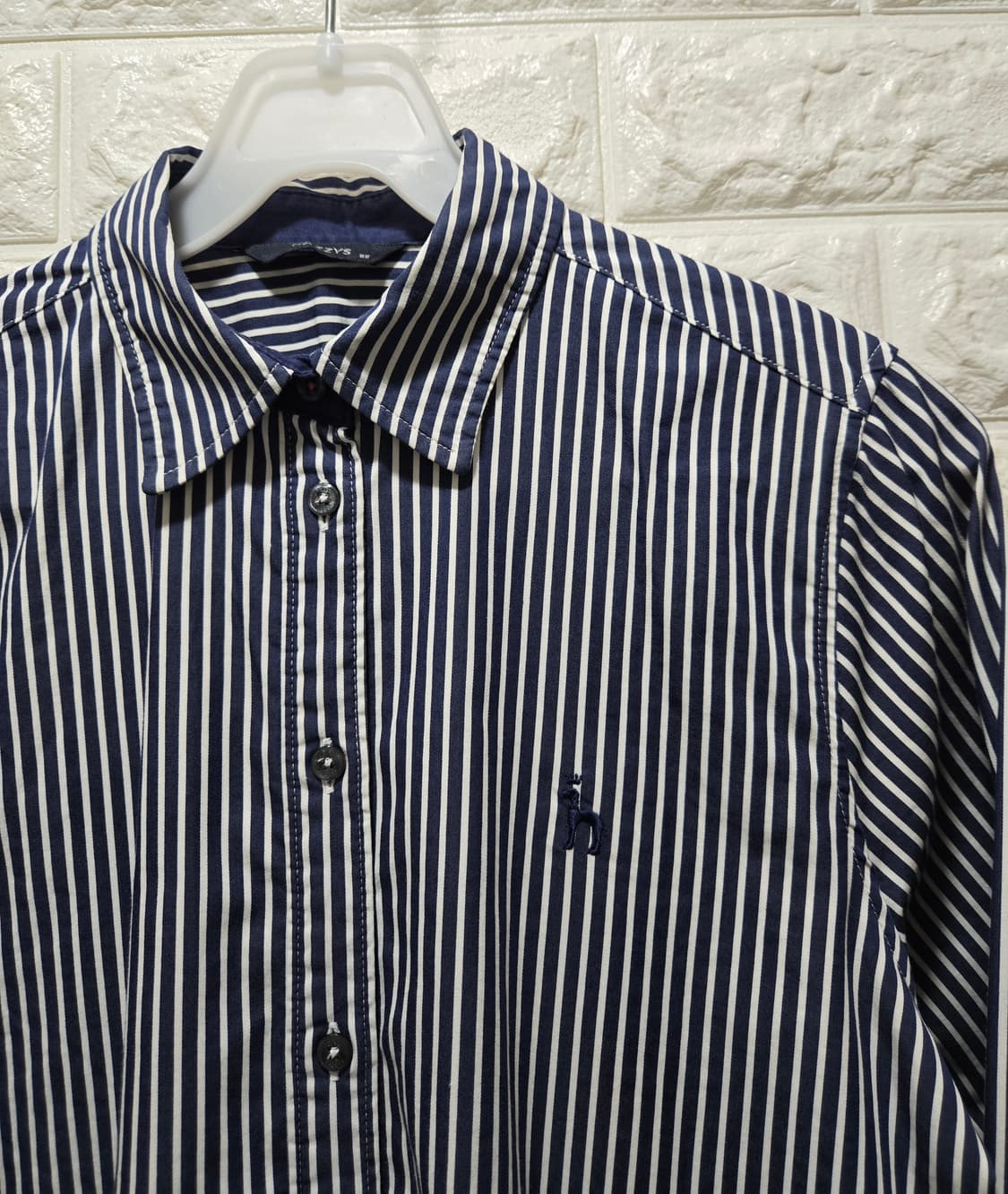 헤지스 스트라이프 셔츠 남방 85 상품이미지4